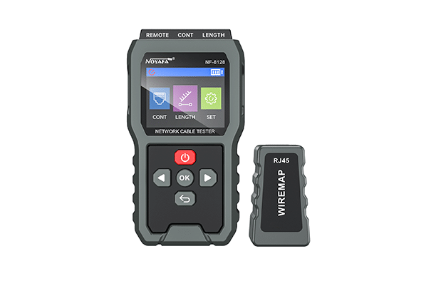 45455-1.png تستر کابل شبکه NOYAFA-F-8128 | اندازهگیری طول کابل CAT5/CAT6 - Image 1